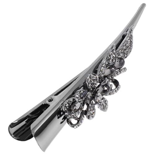 Baluue Duckbilled Haarklammer Mit Strass Vintage Metall Haarspange Dekorative Haarschmuck Für Damen Accessoire Für Baluue Duckbilled Haarklammer Mit Strass Vintage Metall Haarspange Dekorative Haarschmuck Für Damen Accessoire Für von Baluue