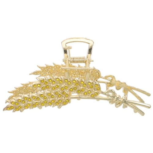 Baluue Hair Clip Große Haarklammer Im Weizen-design Metall-haarclip Für Frauen Für Dickes Und Feines Haar Für Alltag Und Besondere Anlässe von Baluue
