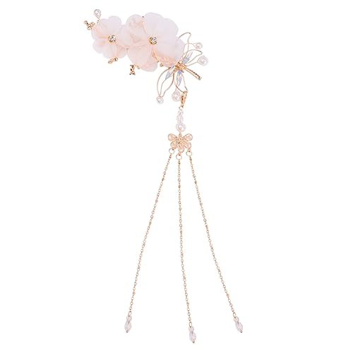 Baluue 1tasche Handgemachte Drachenfliegen-haarclips Mit Eleganten Quasten Hochzeits-haaraccessoires Für Damen Und Mädchen Für Fotoshootings Und Traditionelle Kostüme Goldene Und von Baluue