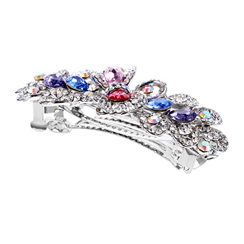 Baluue Rhinestone Haarspange Für Damen Haarklammer Für Dünnes Und Dickes Haar Haaraccessoires Für Hochzeiten Partys Und Alltag von Baluue