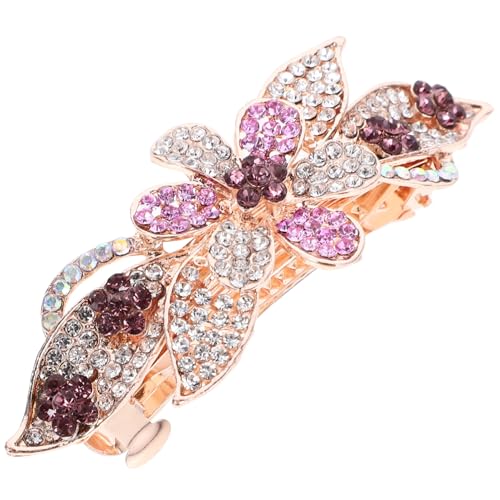 Baluue Haarspange Für Frauen Frühling Haarnadel Strass Haar Clip Blume Haar Zubehör Vintage-haarschmuck Mädchenhaarspangen von Baluue