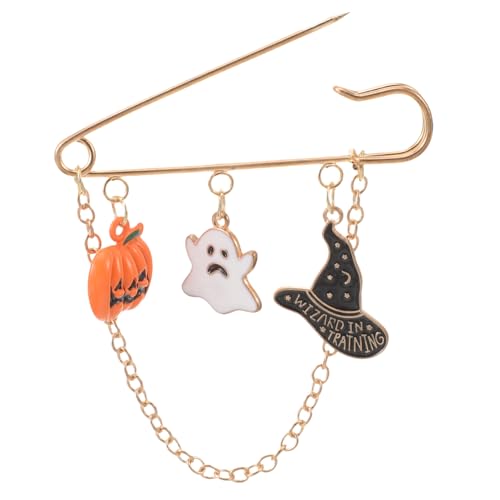 Baluue Halloween Brosche Pin für Kleidung Kreative und Langlebige Anstecknadel Auffälliges Design für Frauen und Männer Modisches Halloween-accessoire Robust und Farbbeständig von Baluue