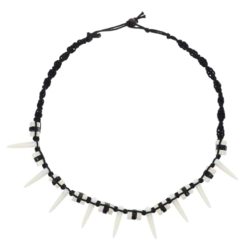 Baluue Künstliche Wolfszahn-halskette Mit Tribal Design Für Damen Und Herren Handgefertigte Zahn Anhänger Aus Materialien Für Alltag Und Besondere Anlässe von Baluue