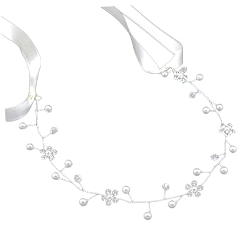 Baluue Braut Haarband Aus Strass Mit Pflaumenblüten-design Elegantes Hochzeitszubehör Für Frauen Und Mädchen Perlenhaarbandschmuck Silber Für Hochzeiten Und Besondere Anlässe Baluue Braut Haarband Aus Strass Mit Pflaumenblüten-design Elegantes Hochzeitszubehör Für Frauen Und Mädchen Perlenhaarbandschmuck Silber Für Hochzeiten Und Besondere Anlässe von Baluue