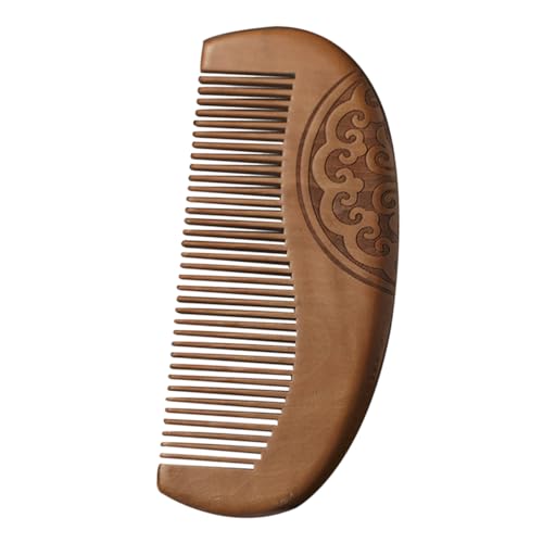 Baluue Chinese Style Wooden Comb Für Damen Feinzahn-haarkamm Natürlichem Entwirrendes Styling-tool Für Verschiedene Haartypen Tragbar Und Praktisch Für Alltag von Baluue