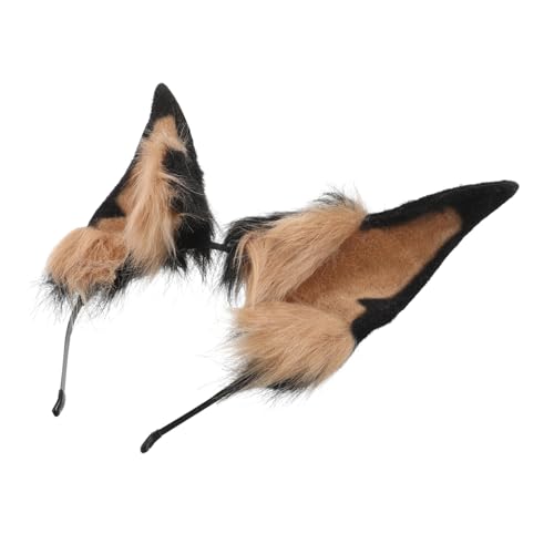 Baluue Hundeohren-stirnband Für Welpen Erwachsene Und Mädchen Aus Kunstfell Mit Verstellbarem Design Für Cosplay Kostüme Und Partys Handgefertigt Für Authentische Details von Baluue