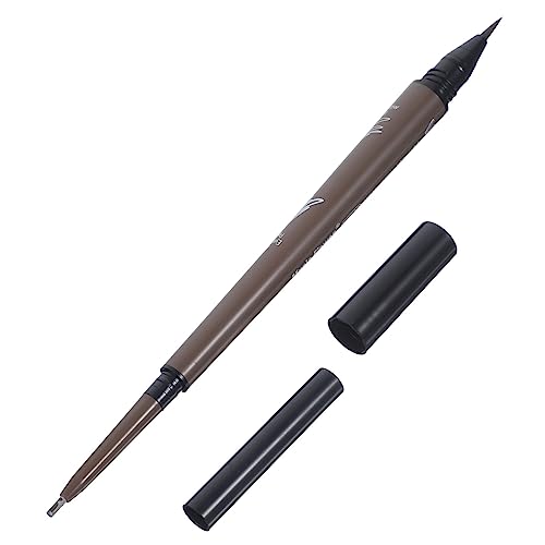 Baluue Wasserfester Augenbrauenstift Dual Ended Eyebrow Pencil Mit Präziser Spitze Für Make-up Unterwegs Enthält Eine Praktische Bürste Für Müheloses Styling von Baluue