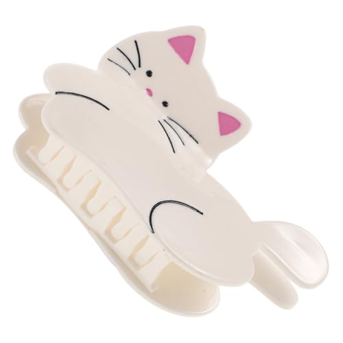 Baluue Süße Kleine Katzen-haarspangen Für Frauen Und Mädchen Kreative Haarklammern Weiß Niedliche Haarstyling-accessoires Für Jeden Anlass Rutschfest Und Bequem Zu Tragen von Baluue