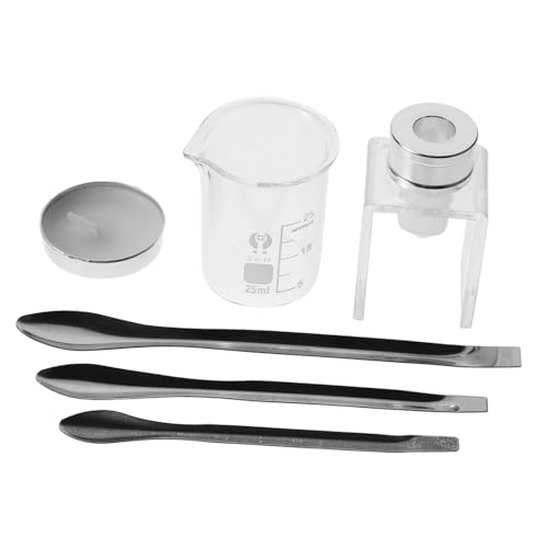 Baluue Kerze Zur Lippenstiftherstellung Messbecherglas Lipgloss-tuben Diy-lippenstift-herstellungsset Wachs Zur Lippenstiftherstellung Lippenstift-kreationsset Silikon-lippenstiftform Löf von Baluue