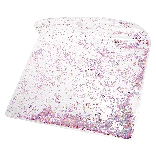 Baluue Transparente Kosmetiktasche Reise-Make-up-Beutel Pinselhalter Make-up-Organizer Tasche Für Damen PVC-Material Leicht Und Tragbar Für Reisen Camping Und Partys von Baluue