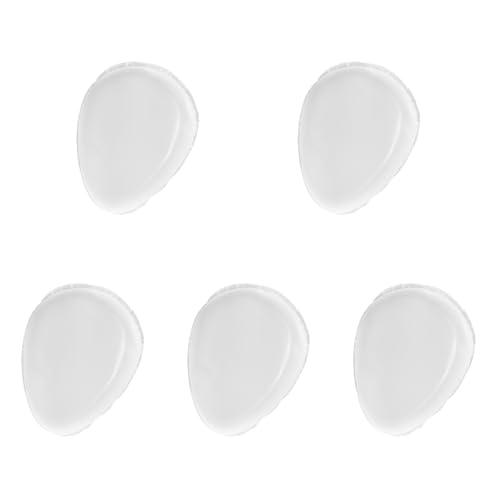 Baluue 5stücke Foundation Puff Silikon-make-up Schwamm Für Frauen Waschbar Transparent Große Tragbare Kosmetikwerkzeuge Für Flüssige Grundierungen Puder Und Concealer von Baluue
