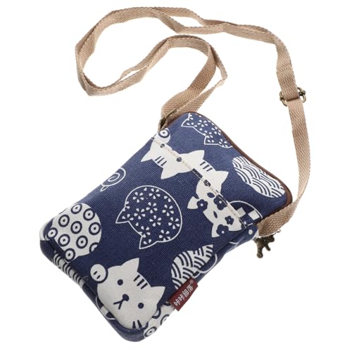 Baluue Kleine Umhängetasche Damen Canvas Crossbody Tasche Leicht und Robust Multifunktionale Handytasche für Outdoor Alltag und Reisen Geeignet für Smartphone und Kleine Accessoires Baluue Kleine Umhängetasche Damen Canvas Crossbody Tasche Leicht und Robust Multifunktionale Handytasche für Outdoor Alltag und Reisen Geeignet für Smartphone und Kleine Accessoires von Baluue