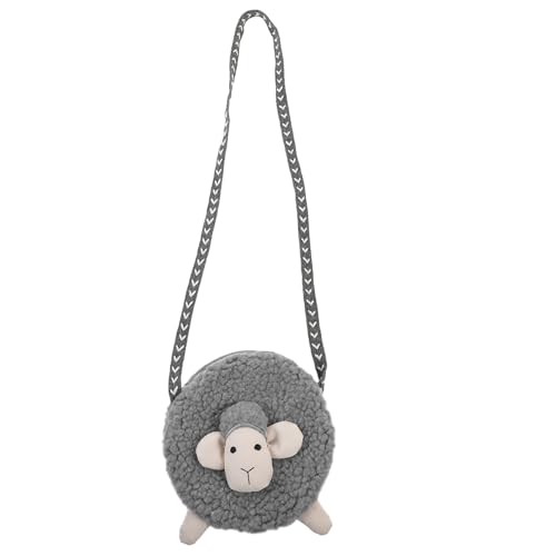 Baluue Kleiner Umhängetasche Cartoon Schafdesign Praktische Geldbörse für Alltag Reisen und zu Feiertagen von Baluue