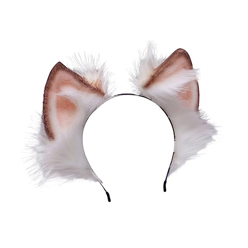 Baluue Haarband Mit Tierohren – Plüschhaarband Für Damen Plüschhaarband Für Kinder Kopfbedeckung Mit Festivalohren – Ideal Für Abschlussbälle Und Feiern von Baluue
