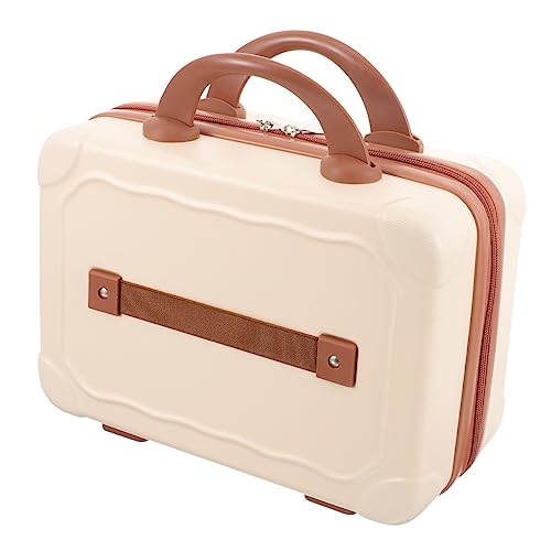 Baluue Schminkkoffer Tragbar Für Damen Kosmetiktasche Klein Make-up-Organizer Aus Kunststoff Praktisch Für Reisen Und Aufbewahrung Vielseitig Einsetzbar von Baluue