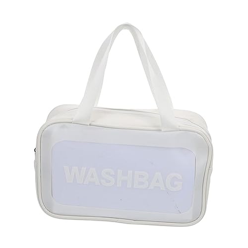 Baluue Kosmetiktasche Transparent Mit Fächern Wasserdichter Make-up Organizer Handliche Kulturtasche Für Reisen Praktische Wasch Und Pflegeprodukte Aufbewahrungstasche Großes Design von Baluue