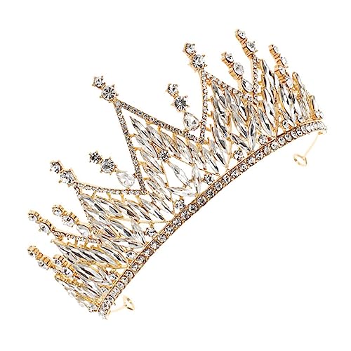 Baluue Hochzeit Braut Haar Stück Tiar Tiaras Glitzernden Schmuck Verzierungen Für Party von Baluue