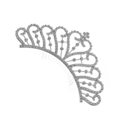 Baluue 1stück Braut Haarschmuck Krone Mit Wasserdiamanten Eleganter Haarclip Für Hochzeiten Haarspange Für Besondere Anlässe Silberne Seitenhaarkamm Für Damen Baluue 1stück Braut Haarschmuck Krone Mit Wasserdiamanten Eleganter Haarclip Für Hochzeiten Haarspange Für Besondere Anlässe Silberne Seitenhaarkamm Für Damen von Baluue