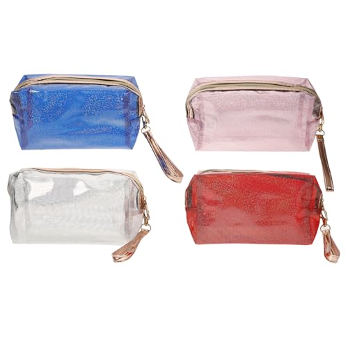 Baluue Kulturbeutel Aus PVC mit Großer Kapazität und Mehreren Fächern für Make-up-Organizer von Baluue