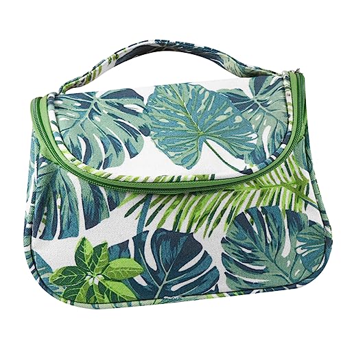 Baluue Tropischer Monstera Druck Kosmetiktasche Multifunktionale Reißverschlusstasche Für Reisen Tragbare Toilettentasche Und Make-up-Organizer Für Kosmetik Und Pflegeartikel von Baluue