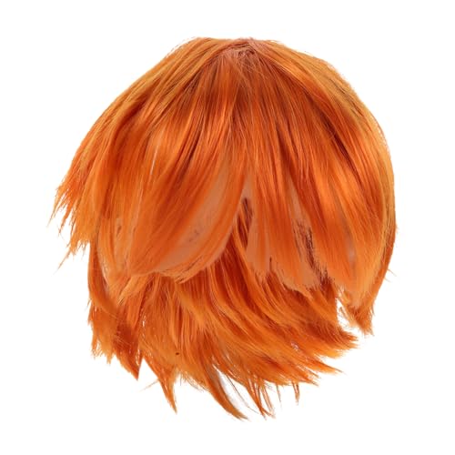 Baluue Kurze Cosplay Perücke Damen Leicht Realistisch Aussehende Party Perücke Modisch für Halloween Masquerade Karneval Role Playing Events von Baluue
