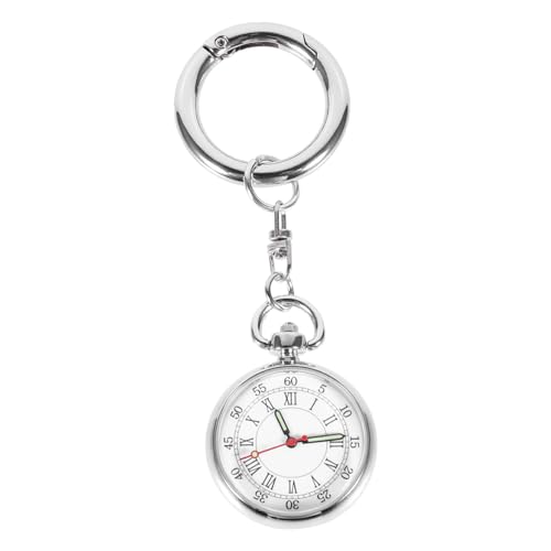 Baluue Hängende Taschenuhr für Krankenschwestern mit Quarzwerk Tragbar Einfaches Design Uhr mit Schlüsselring Baluue Hängende Taschenuhr für Krankenschwestern mit Quarzwerk Tragbar Einfaches Design Uhr mit Schlüsselring von Baluue