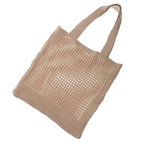 Baluue Leichte Modische Tote Bag Damen mit Großem Fassungsvermögen Schlichtem Hohldesign Vielseitig als Umhängetasche oder Handtasche für Alltag und Besondere Anlässe von Baluue