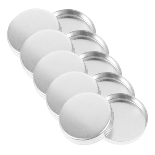 Baluue 30stücke Runde Leere Lidschatten-pfannen Für Diy Make-up Aluminium-paletten Für Augen-make-up Für Lippenbalsam Und Kosmetikaufbewahrung Baluue 30stücke Runde Leere Lidschatten-pfannen Für Diy Make-up Aluminium-paletten Für Augen-make-up Für Lippenbalsam Und Kosmetikaufbewahrung von Baluue