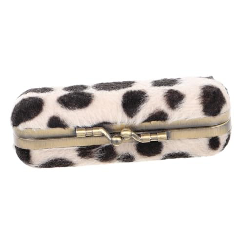 Baluue Lippenstift Aufbewahrungsbox Mit Spiegel Reiseetui Für Damen Make-up Organizer Lippenstifthalter Tragbar Lippenstiftbehälter Für Handtasche Lipgloss-Organizer Retro Design von Baluue