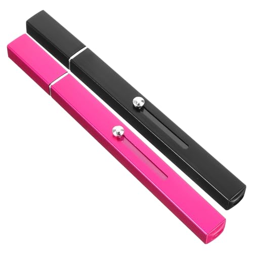 Baluue 2stücke Lippenstift Lip Creme Pinsel Make-up Pinsel Kosmetikpinsel Für Frauen Hautfreundlich Einziehbar von Baluue