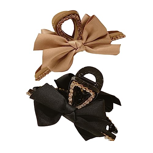 Baluue Mädchen Kopfschmuck Haar Clip Frau Haar Binden Clip Bowknot 2 Stücke Nicht-haar Clips von Baluue