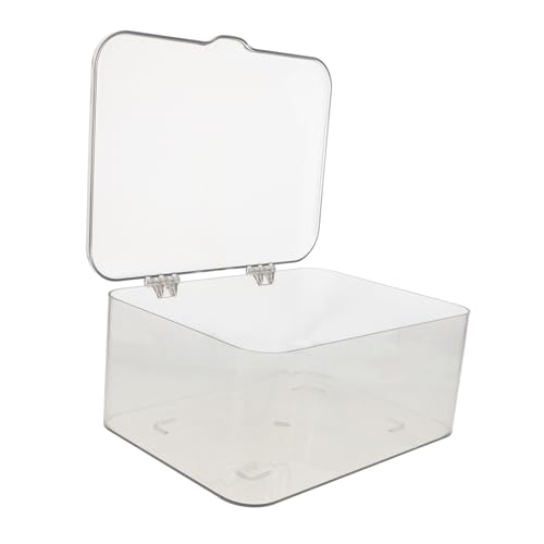 Baluue Kosmetik-Organizer Mit Deckel Aus Pet-Material Für Schminkutensilien Aufbewahrungsbox Für Make-up Der Arbeitsplatte Vielseitig Einsetzbar Und Praktisch von Baluue