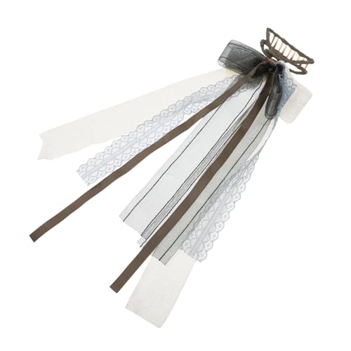 Baluue Hair Bow Klammer Mit Zarter Spitze Und Streamenden Bändern Süßes Haarschmuckstück Für Täglichen Gebrauch Für Damen Und Mädchen Langlebige Haarspange Für Stilvolle Frisuren Baluue Hair Bow Klammer Mit Zarter Spitze Und Streamenden Bändern Süßes Haarschmuckstück Für Täglichen Gebrauch Für Damen Und Mädchen Langlebige Haarspange Für Stilvolle Frisuren von Baluue