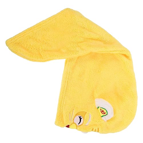 Baluue Miniaturkühlschrank Für Puppenhaus Badehandtuch Zum Trocknen Der Haare Badekopf Schnell Trocknender Hut Hasenohr-perlenclip Badetrocknerkappen Korallenvlies Aus Polyester von Baluue