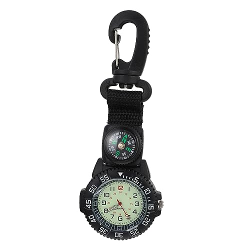 Baluue Multifunktions Taschenuhr mit Nylonarmband und Karabinerclip Praktische Bergsteigeruhr mit Kompass für Outdoor und Langlebig Baluue Multifunktions Taschenuhr mit Nylonarmband und Karabinerclip Praktische Bergsteigeruhr mit Kompass für Outdoor und Langlebig von Baluue