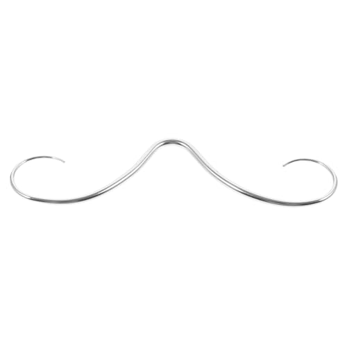 Baluue Nasenpiercing Septum Aus Edelstahl Nasenring Für Damen Mit Schnurrbart Design Schmuck Aus Metall Für Gepiercte Nase von Baluue