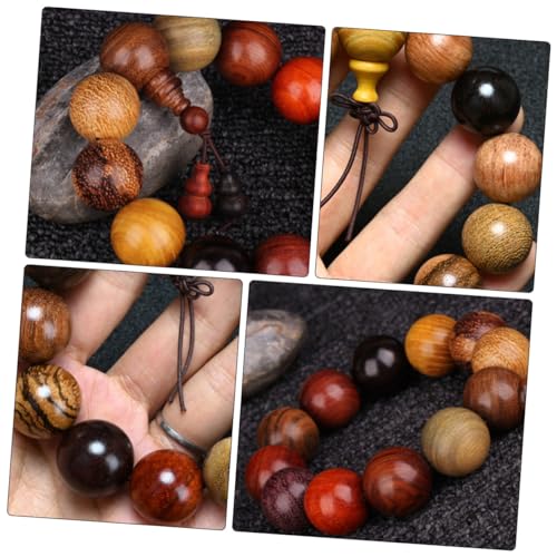 Baluue Natürliche Holzperlen Armband Teilige Buddha Holzperlen Männer Frauen Freundschaftsarmband Langlebig Handgefertigt Modisch von Baluue