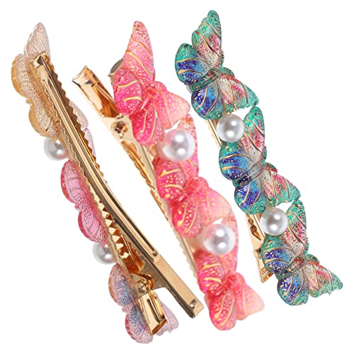 Baluue 3stücke Schmetterling-haarspangen Kleine Junge Mädchen-haarnadeln Dekorative Haar-accessoires Haar-styling-tools Für Damen Und Mädchen von Baluue