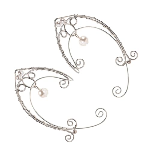 Baluue Non Piercing Ear Cuff Ohrclips Damen Ohrschmuck Kupfer Ohrringe Ear Accessories Handgefertigt Stilvolle Ohrmanschette Geschenkidee für Frauen und Mädchen von Baluue