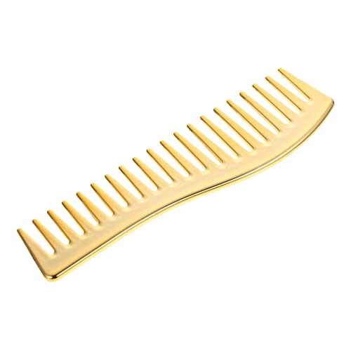 Baluue Wide Tooth Hair Styling Comb Für Männer Antistatischer Haarkamm Aus Abs Mit Zähnen Für Präzise Haarschnitte Für Nasses Und Trockenes Haar Für Friseure Und Täglichen von Baluue