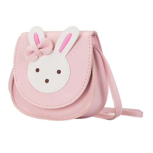 Baluue PU Mini Umhängetasche mit Niedlicher Hasendekoration Leichte Schultertasche für Mädchen Strapazierfähiges Material für Sommerliche Anlässe von Baluue