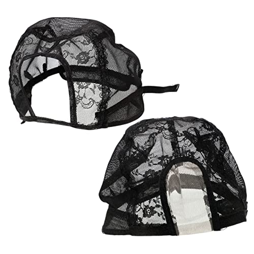 Baluue 2stücke U-form Haarnetz Für Perücken Elastische Und Atmungsaktive Wig Caps Wiederverwendbar Und Langlebig Für Frauen Und Mädchen Zum Herstellen Von Perücken von Baluue