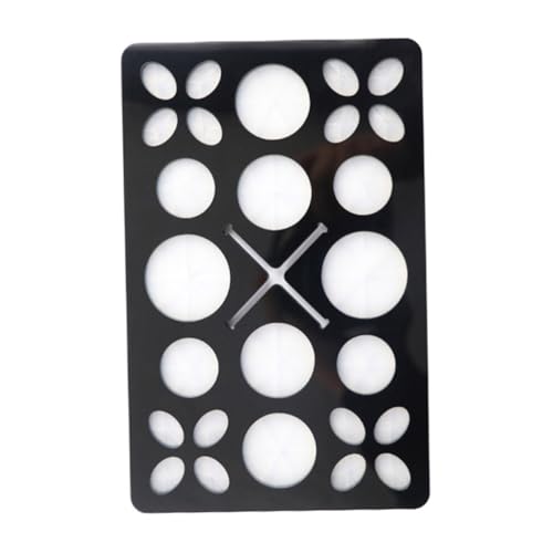 Baluue Pinselhalter Für Make-up-pinsel Faltbarer Kosmetik-organizer Lufttrocknendes Abtropfgestell Praktisches Kosmetikregal Platzsparender Trockenhalter Für Pinsel von Baluue