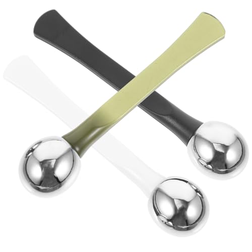 Baluue Praktisches Hautpflege-werkzeugset Augencreme-löffel Maskenspatel Und Augenstift Make-up-tools Aus Metall von Baluue
