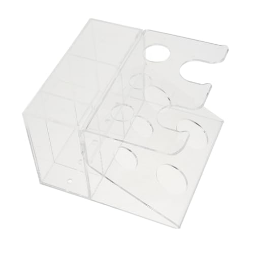 Baluue Rasierhalter Aus Acryl Multifunktionaler Organizer Für Badezimmer Kosmetik Und Alltag Transparente Aufbewahrungslösung Für Rasierer Zahnbürsten Und Mehr von Baluue