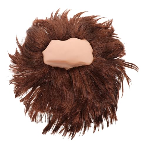 Baluue Realistischer Glatze Perücke Herren Elastische Bald Cap mit Seitlichem Haar Hochtemperaturfaser Weich Komfortabel Für Halloween Kostüm Party Aufführung Cosplay von Baluue
