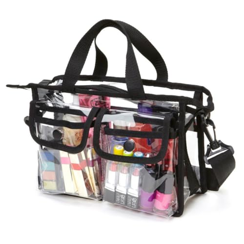 Baluue Transparentes Schultertasche Multifunktionale wasserdichte Reise-waschtasche Für Kosmetik Make-up Tragbare Transparente Aufbewahrungstasche Für Urlaub Geschäftsreisen von Baluue