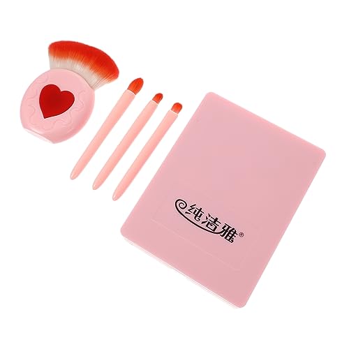 Baluue Reise-make-up-pinselset Mit Tragbarem Design Für Frauen Teiliges Set Mit Weichen Borsten Und Kosmetikspiegel Für Unterwegs Baluue Reise-make-up-pinselset Mit Tragbarem Design Für Frauen Teiliges Set Mit Weichen Borsten Und Kosmetikspiegel Für Unterwegs von Baluue