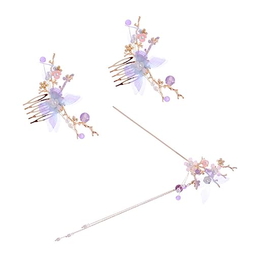 Baluue 1satz Retro Haarschmuck Für Frauen Elegante Haarspangen Mit Quasten Und Kamm Für Hochzeiten Feiern Und Cosplay Vintage Stil Perfektes Accessoire Für Besondere Anlässe von Baluue