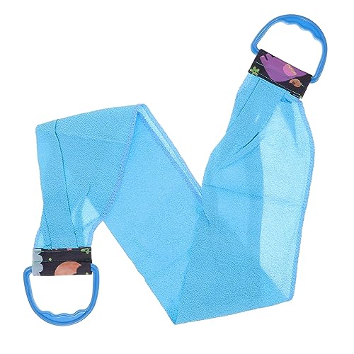 Baluue Rückenschrubber Mit Griffen Für Dusche Und Badetuch Peeling-badetücher Zum Entfernen Von Abgestorbener Haut Körperpeelingtuch Für Tiefenreinigung von Baluue